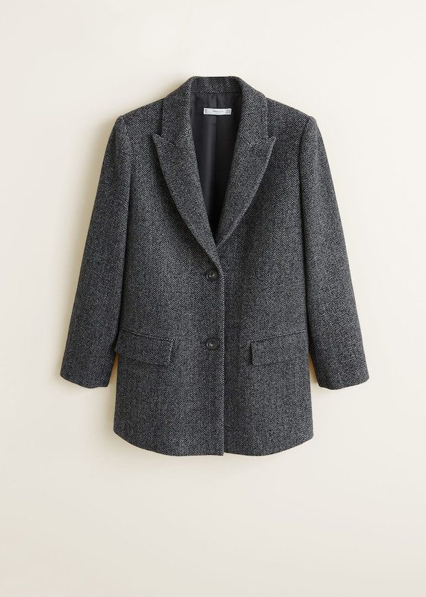 Textured wool blazer - Imagem 5